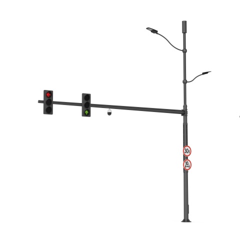 綻放-共杆 綻放-共杆