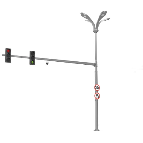 綻放-共杆 綻放-共杆